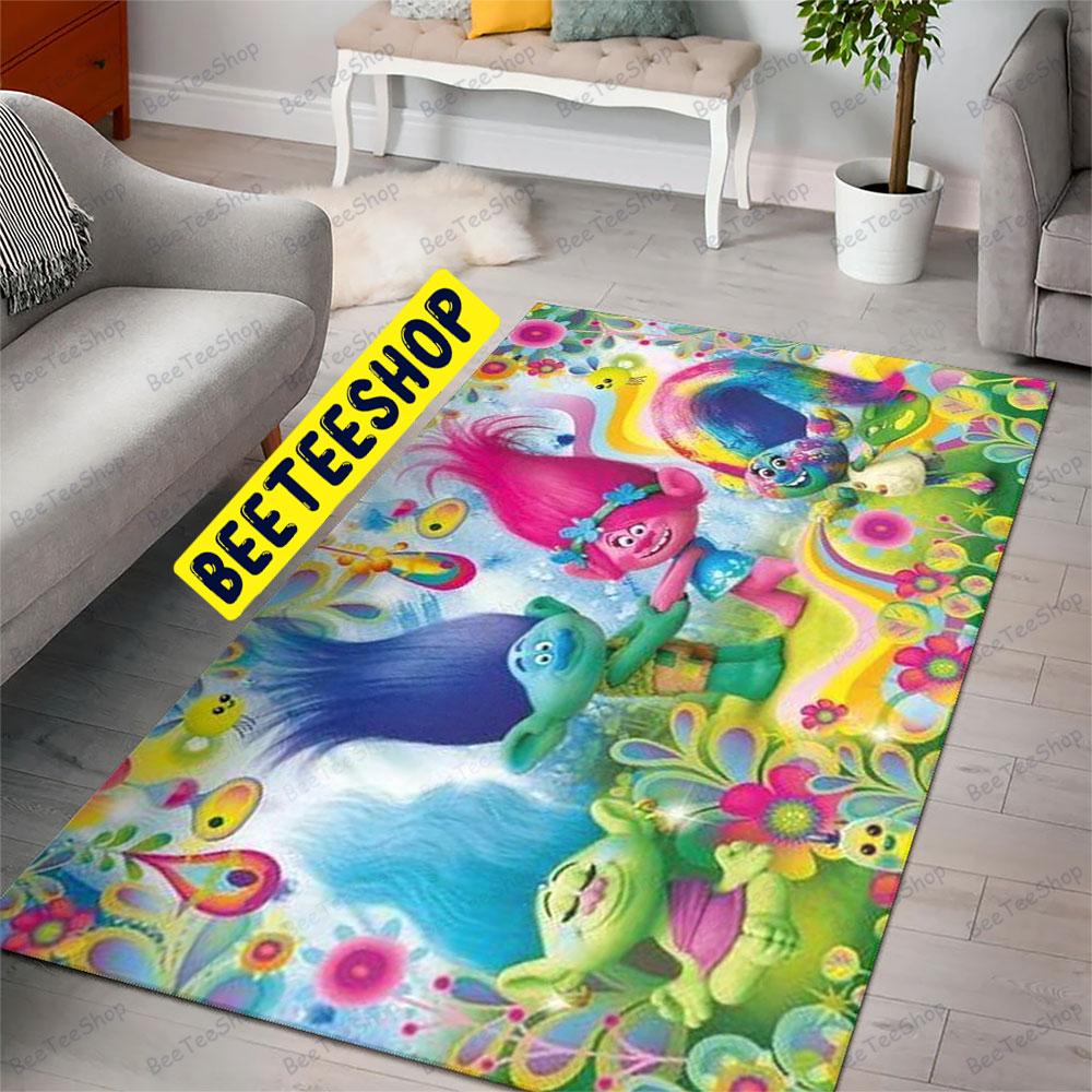 Trolls Holiday 17 Trending Rug Rectangle