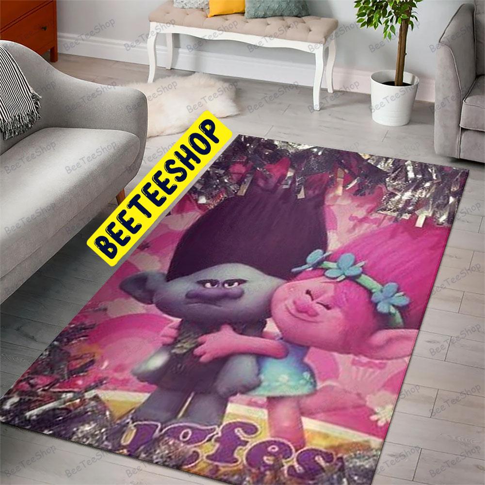 Trolls Holiday 30 Trending Rug Rectangle