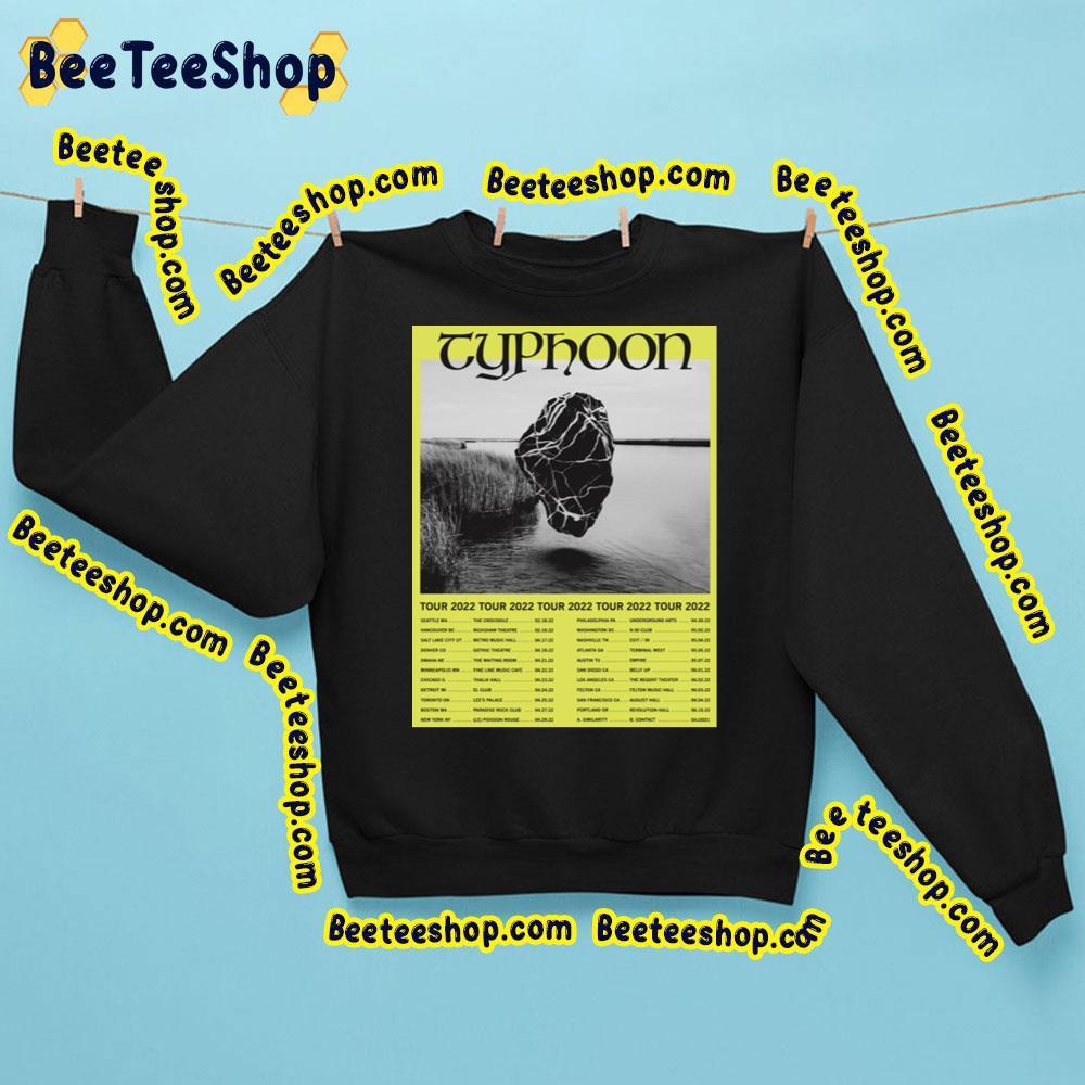 Typhoon Tour 2022 Yellow Beeteeshop Trending Unisex Sweatshirt