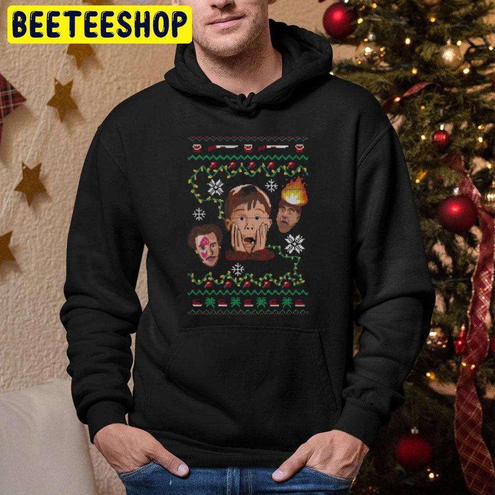 Ugly Christmas Home Alone Beeteeshop Trending Unisex Hoodie