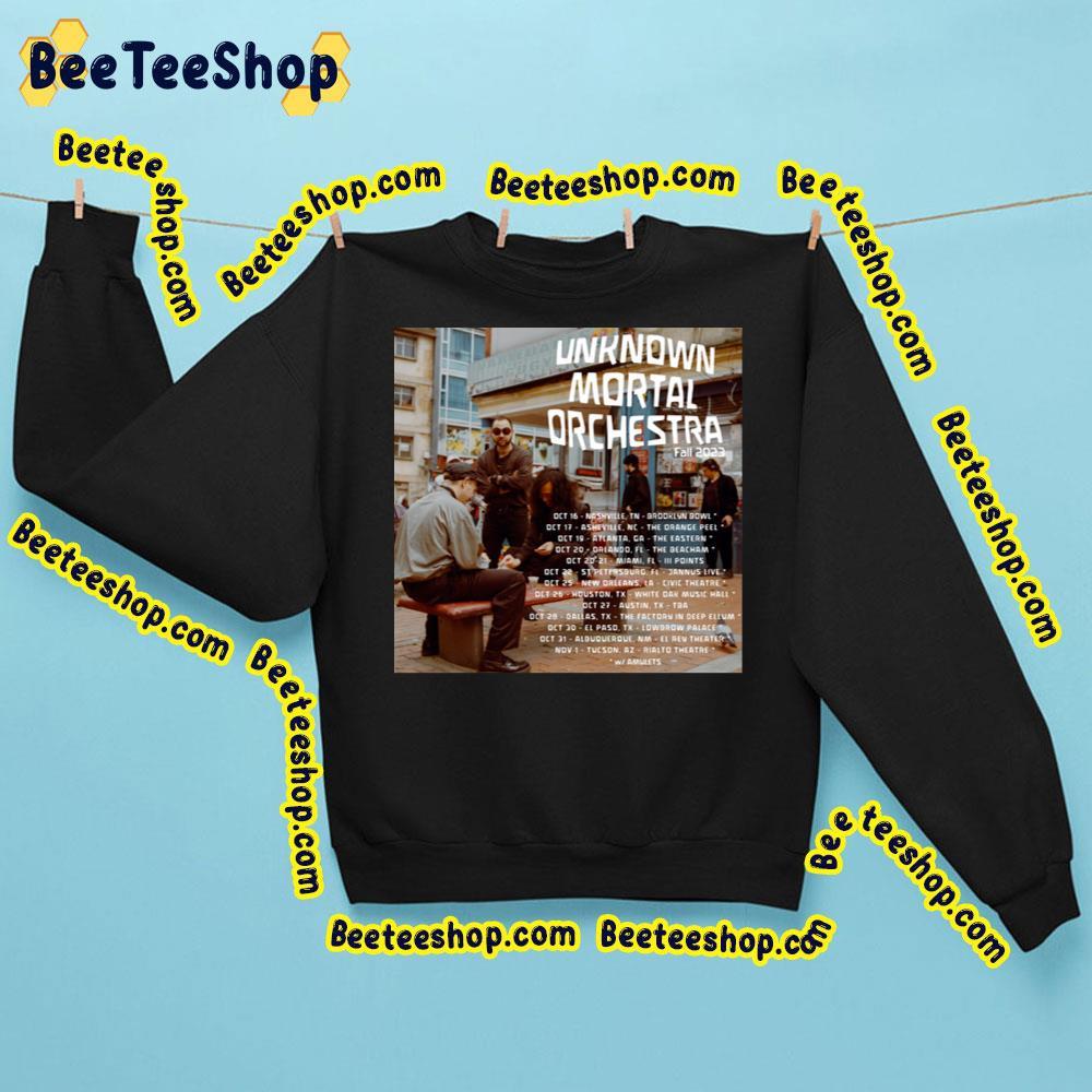 Unknown Mortal Orchestra Fall Tour 2023 Beeteeshop Trending Unisex Sweatshirt