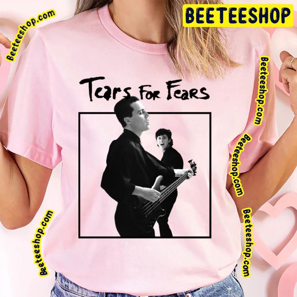 Vintage 80s Style Black Tears For Fears Beeteeshop Trending Unisex T-Shirt