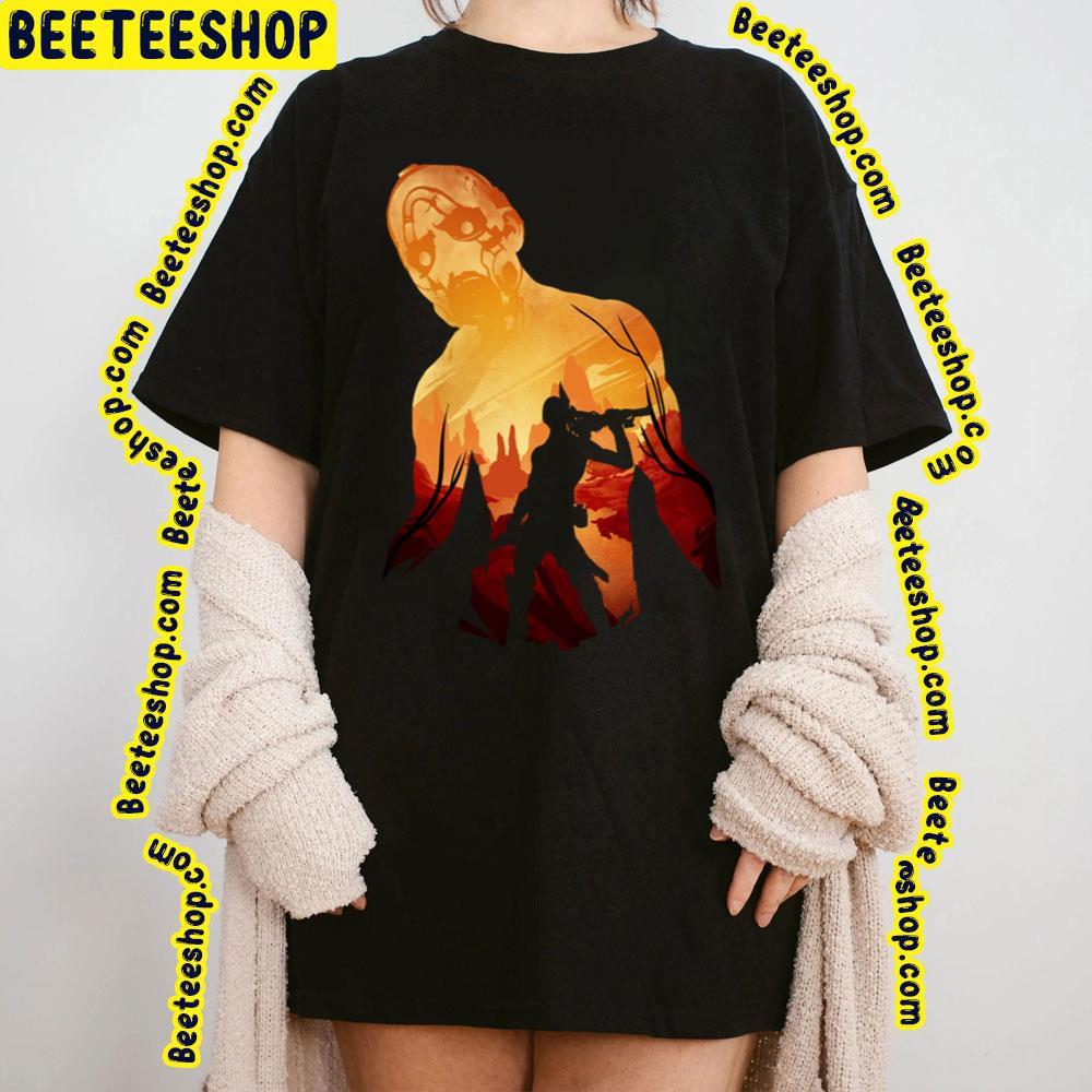 Vintage Art Psycho Borderlands Beeteeshop Trending Unisex T-Shirt