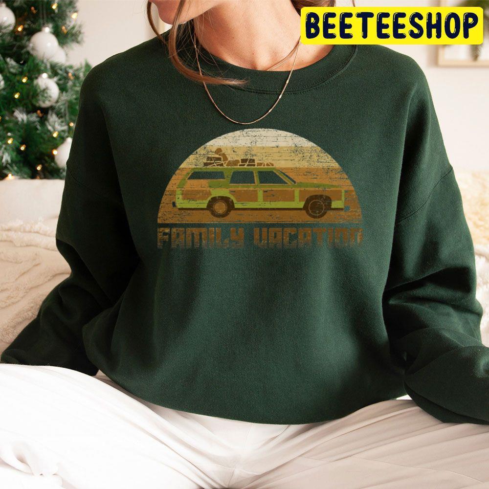 Vintage Car National Lampoon’s Christmas Vacation Beeteeshop Trending Unisex Sweatshirt