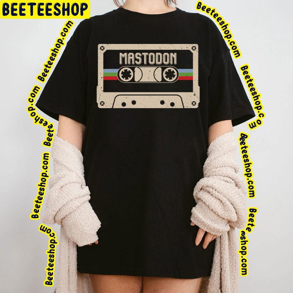 Vintage Cassette Tape Mastodon Beeteeshop Trending Unisex T-Shirt