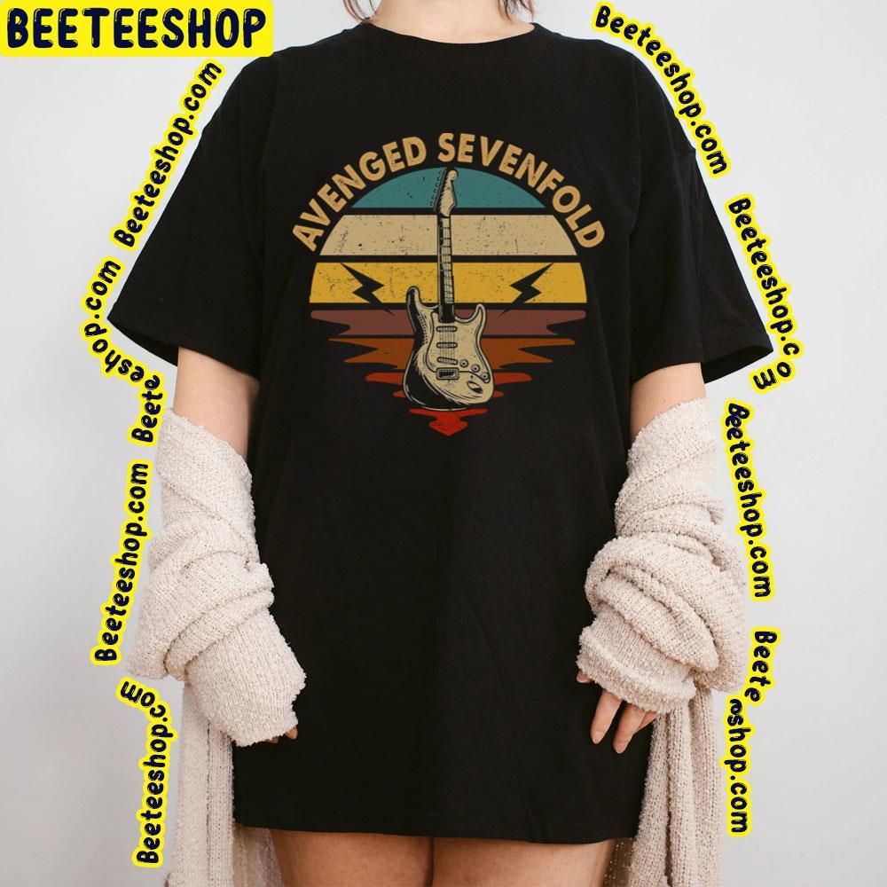 Vintage Guitar Avenged Sevenfold Beeteeshop Trending Unisex T-Shirt