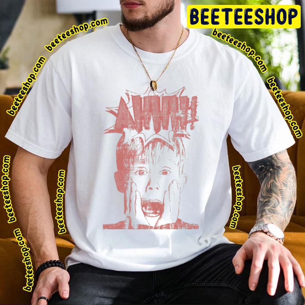 Vintage Halftone Style Home Alone Christmas Beeteeshop Trending Unisex T-Shirt