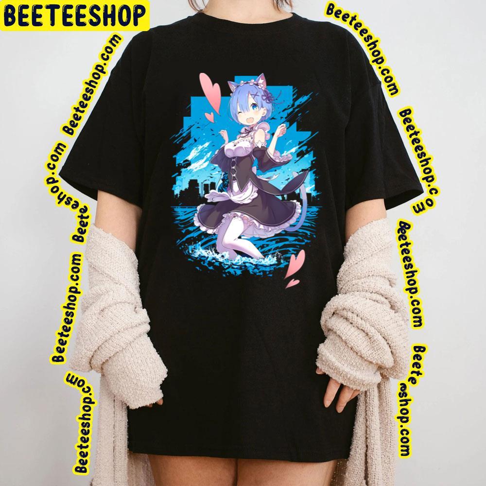 Vintage Kawaii Re Zero Beeteeshop Trending Unisex T-Shirt