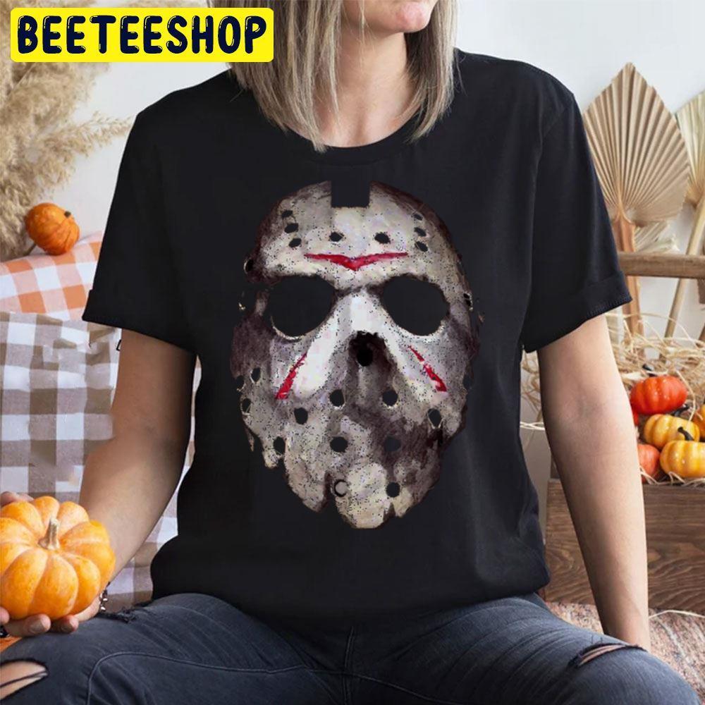 Vintage Mask Jason Voorhees Halloween Beeteeshop Trending Unisex T-Shirt