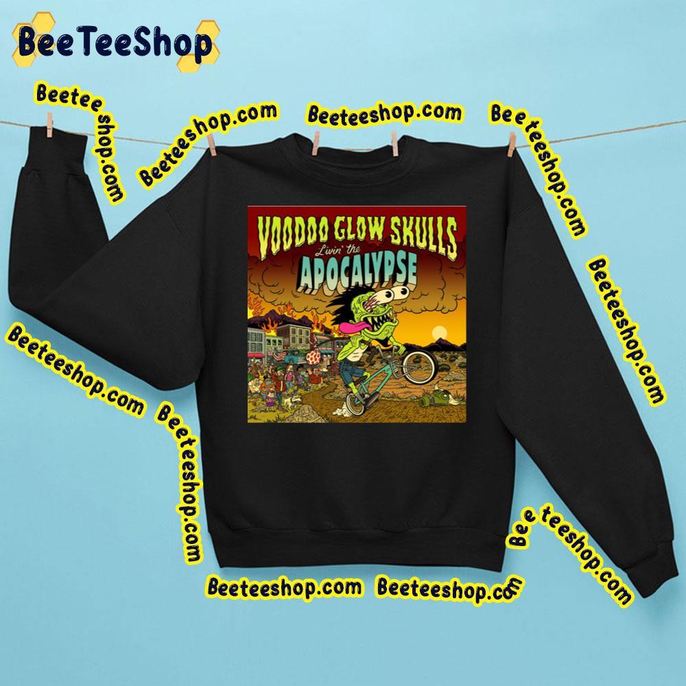 Voodoo Glow Skulls Livin’ The Apocalypse 2023 Beeteeshop Trending Unisex Sweatshirt