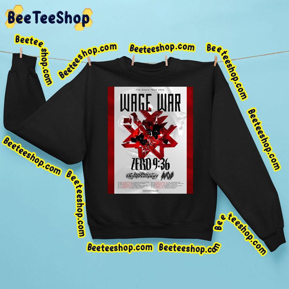 Wage War 2023 Tour Dates Beeteeshop Trending Unisex T-Shirt