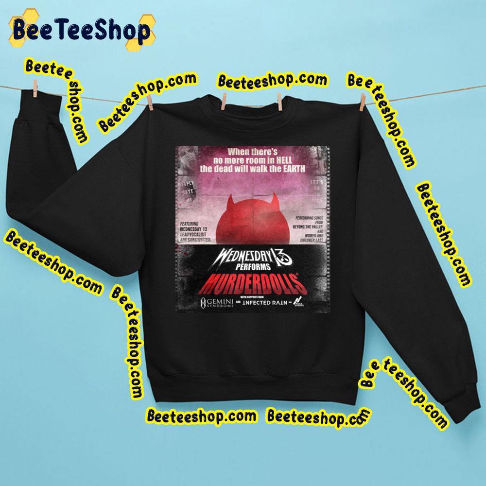 Wednesday 13 Performs Murderdolls Beeteeshop Trending Unisex Sweatshirt