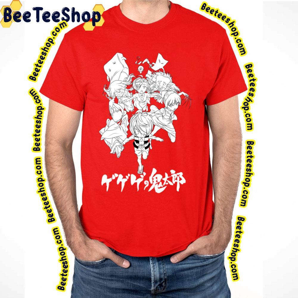 White Art Gegege Nn Kitarō Beeteeshop Trending Unisex T-Shirt