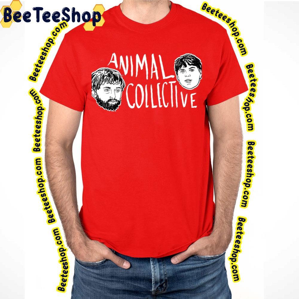 White Black Art Animal Collective Beeteeshop Trending Unisex T-Shirt