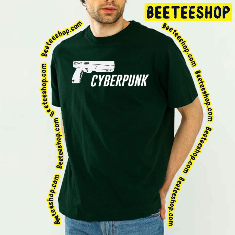 White Cyberpunk 2077 Beeteeshop Trending Unisex T-Shirt