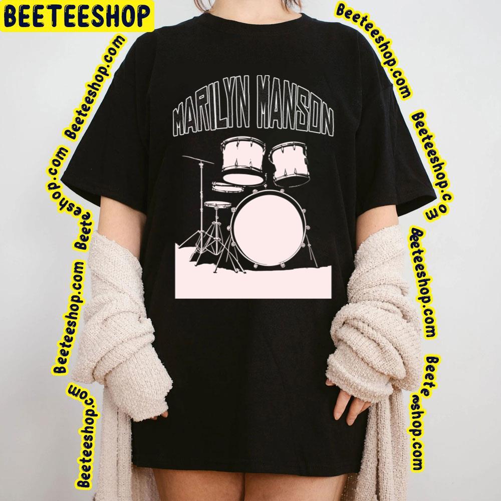 White Drummer Marilyn Manson Beeteeshop Trending Unisex T-Shirt