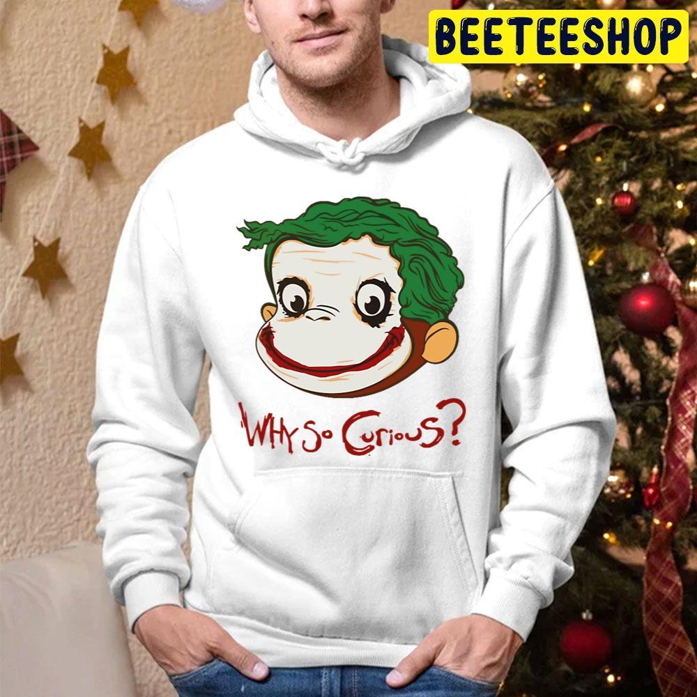 Why So Curious George A Very Monkey Christmas Beeteeshop Trending Unisex Hoodie