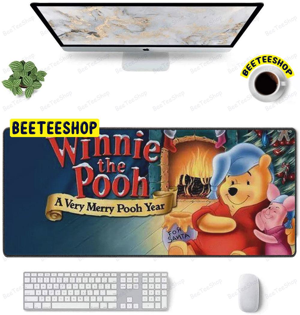 Winnie The Pooh A Very Merry Pooh Year 1 Trending Mouse Pad