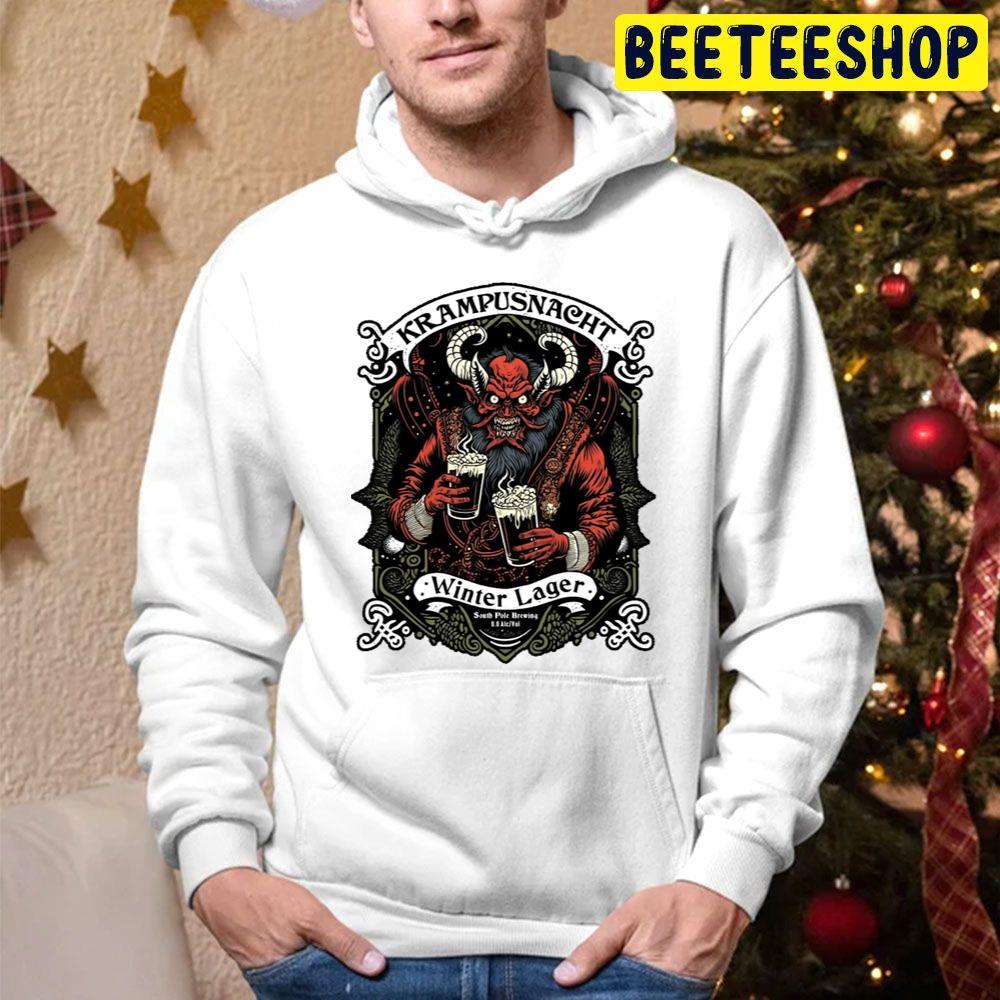 Winter Lager Krampus Christmas Beeteeshop Trending Unisex Hoodie