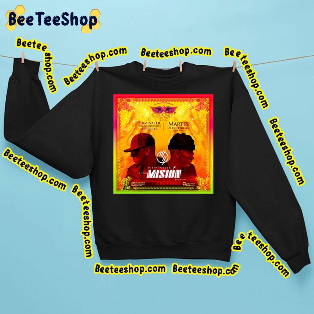 Wisin Y Yandel World Tour 2023 Beeteeshop Trending Unisex Sweatshirt