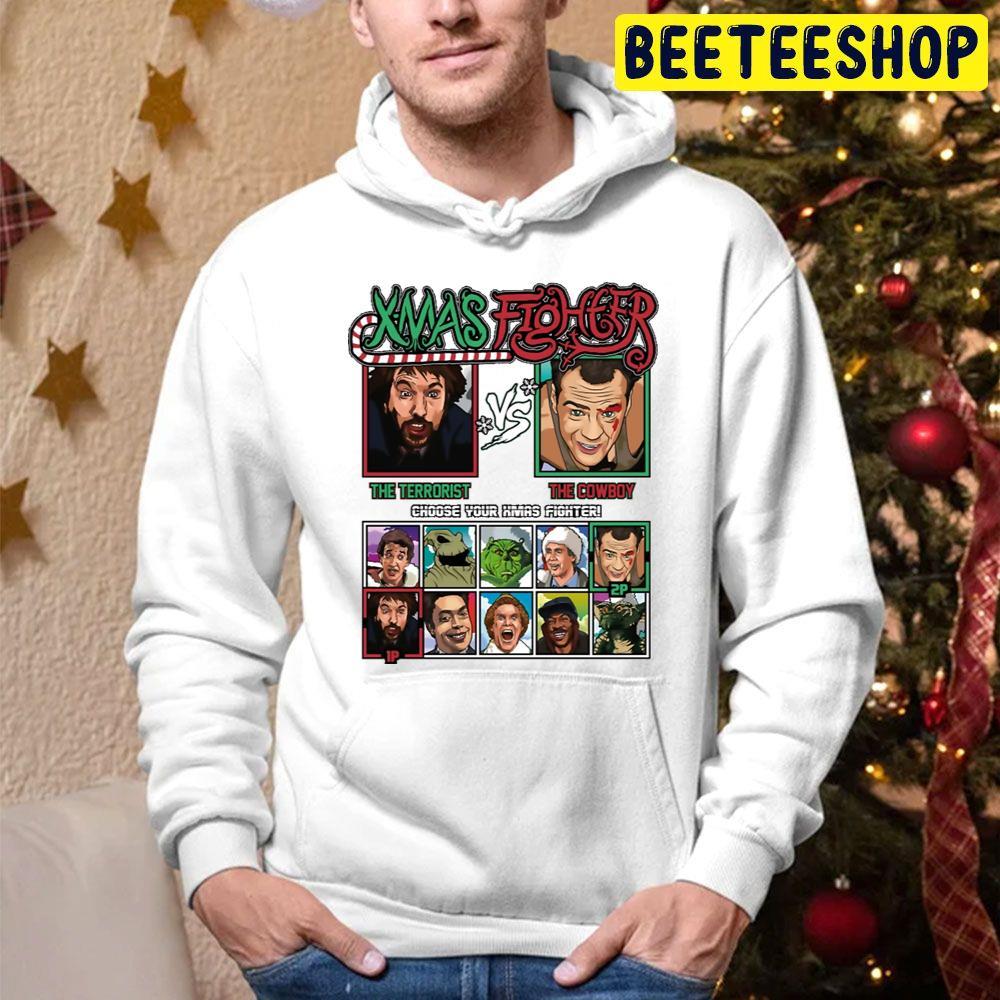 Xmas Fighter Die Hard Christmas Beeteeshop Trending Unisex Hoodie