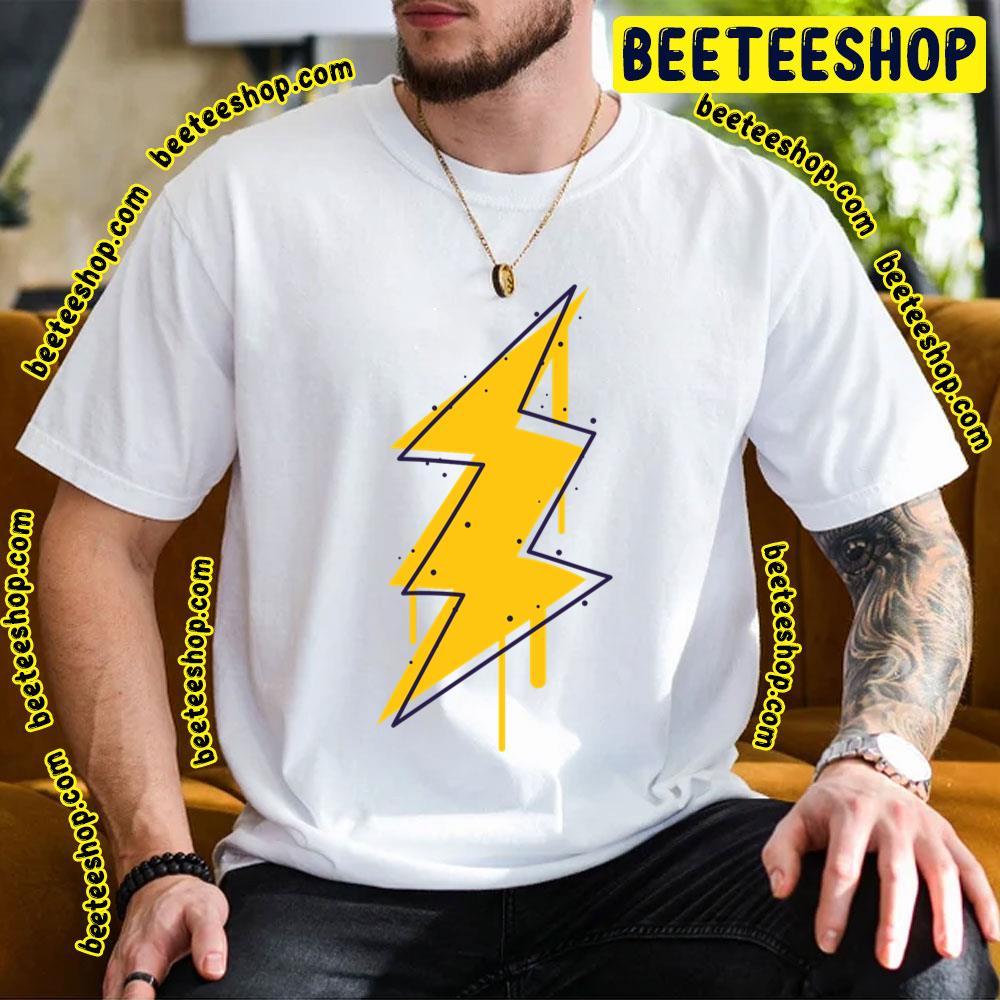 Yellow Lightning Thunderbolt Flash Beeteeshop Trending Unisex T-Shirt