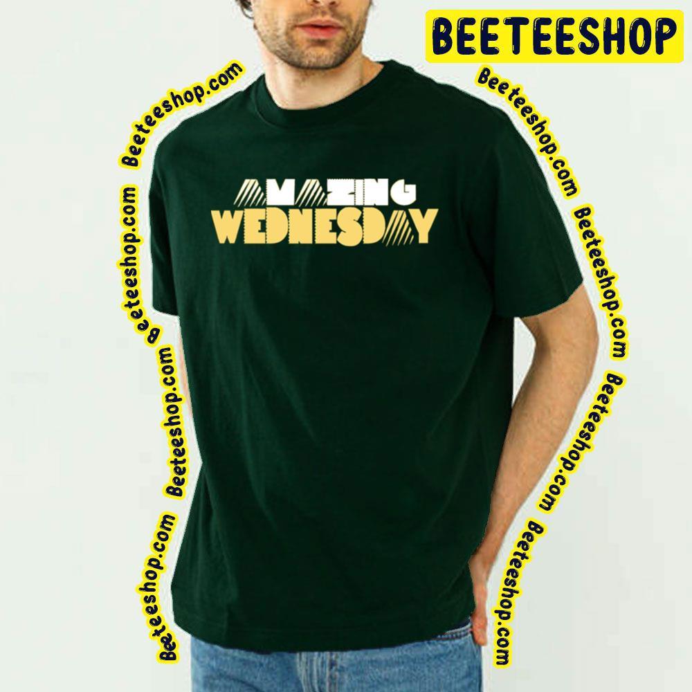 Yellow Logo Wednesday Halloween Unisex T-Shirt