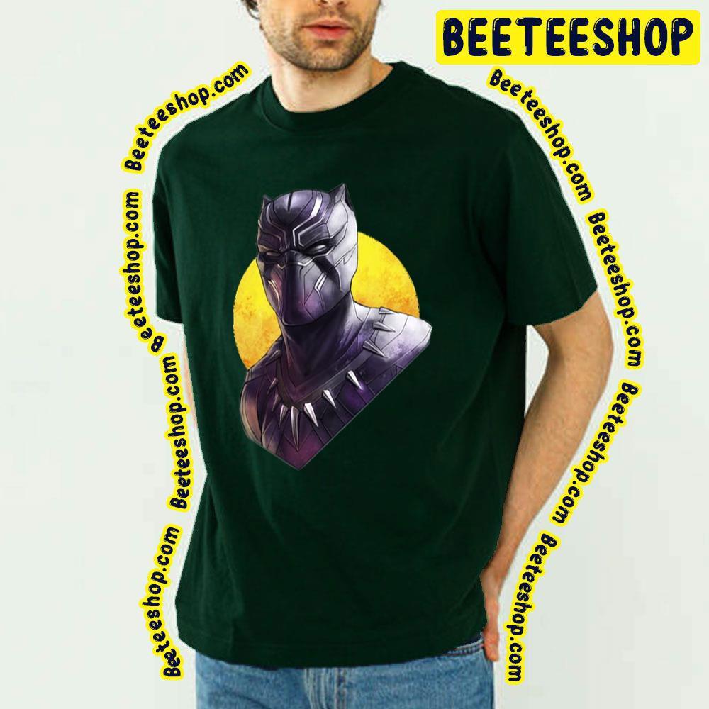 Yellow Sun Black Panther Beeteeshop Trending Unisex T-Shirt