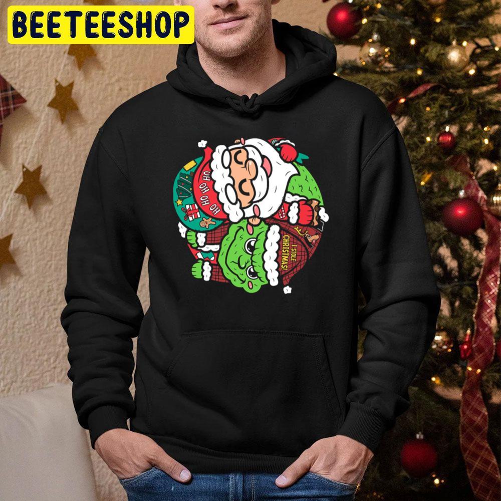 Yin & Yang Xmas How The Grinch Stole Christmas Beeteeshop Trending Unisex Hoodie