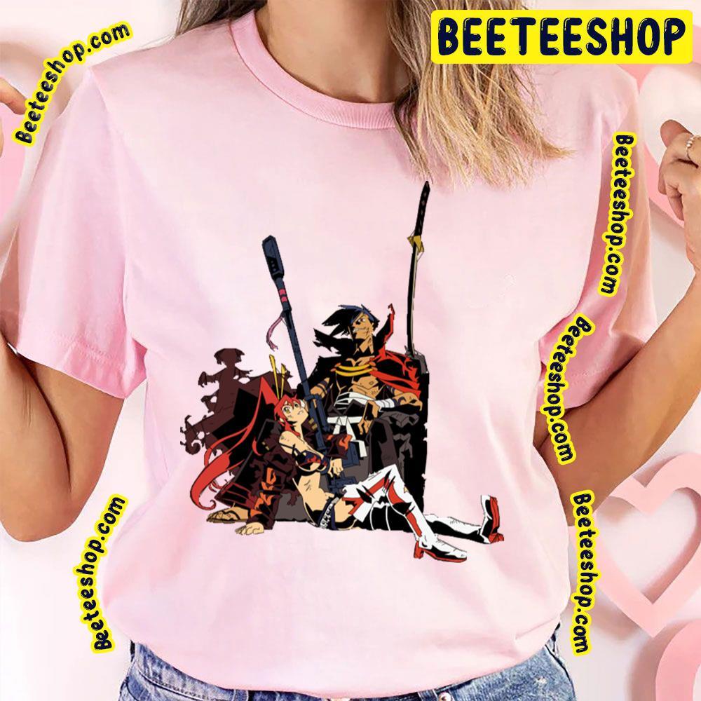 Yoko And Kamina Tengen Toppa Gurren Lagann Beeteeshop Trending Unisex T-Shirt