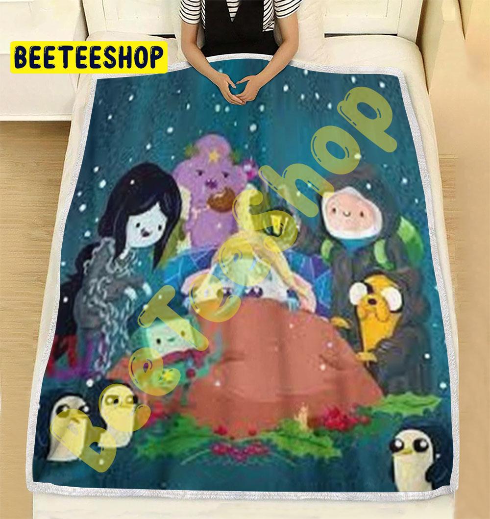 Adventure Time Christmas 05 Trending Blanket