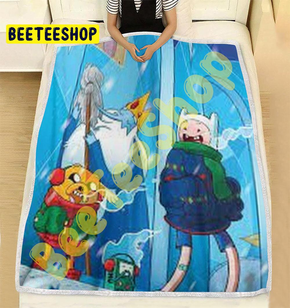 Adventure Time Christmas 06 Trending Blanket