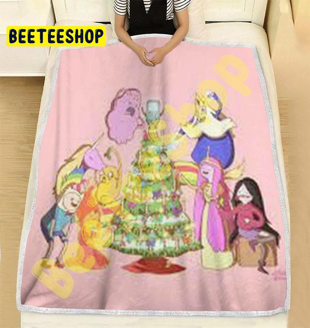 Adventure Time Christmas 08 Trending Blanket