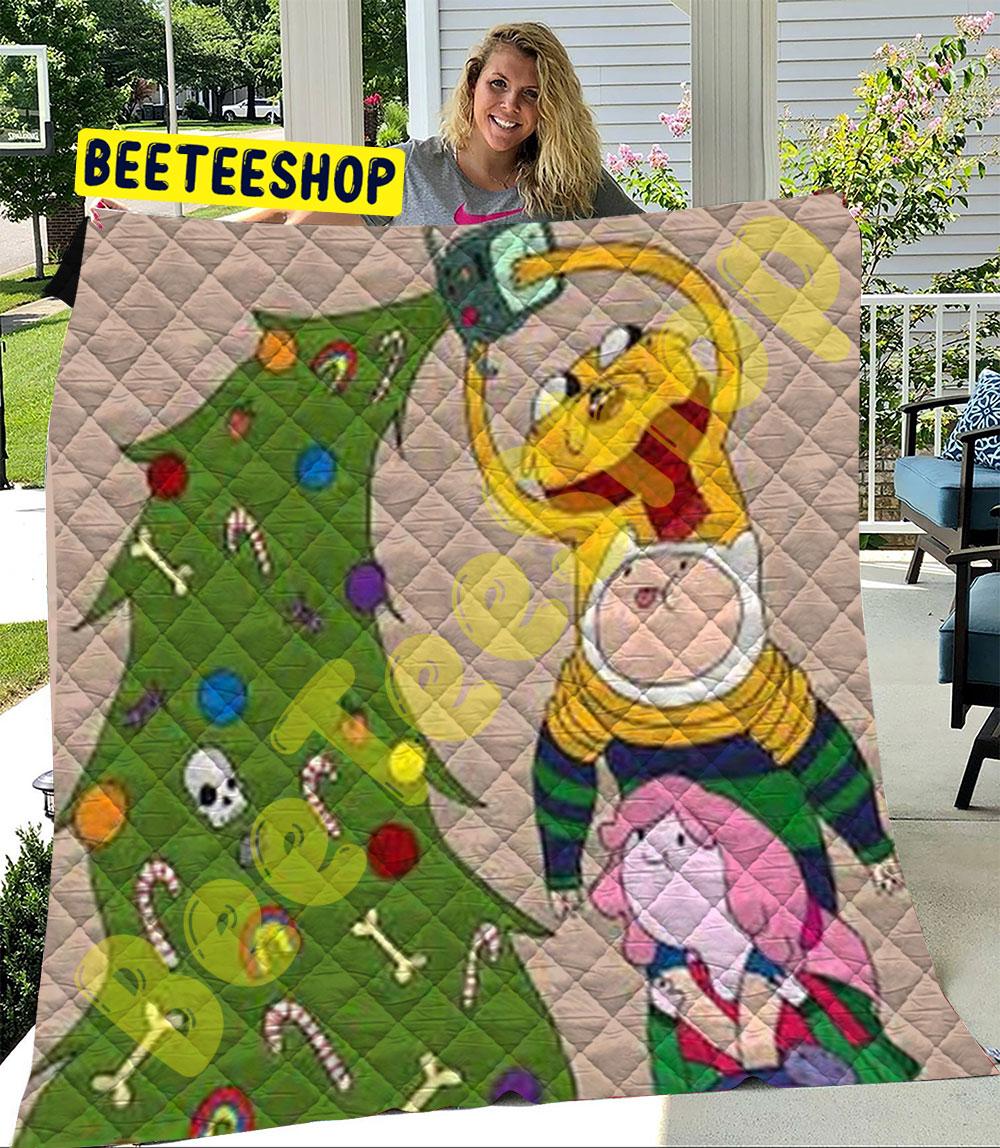 Adventure Time Christmas 13 Trending Quilt