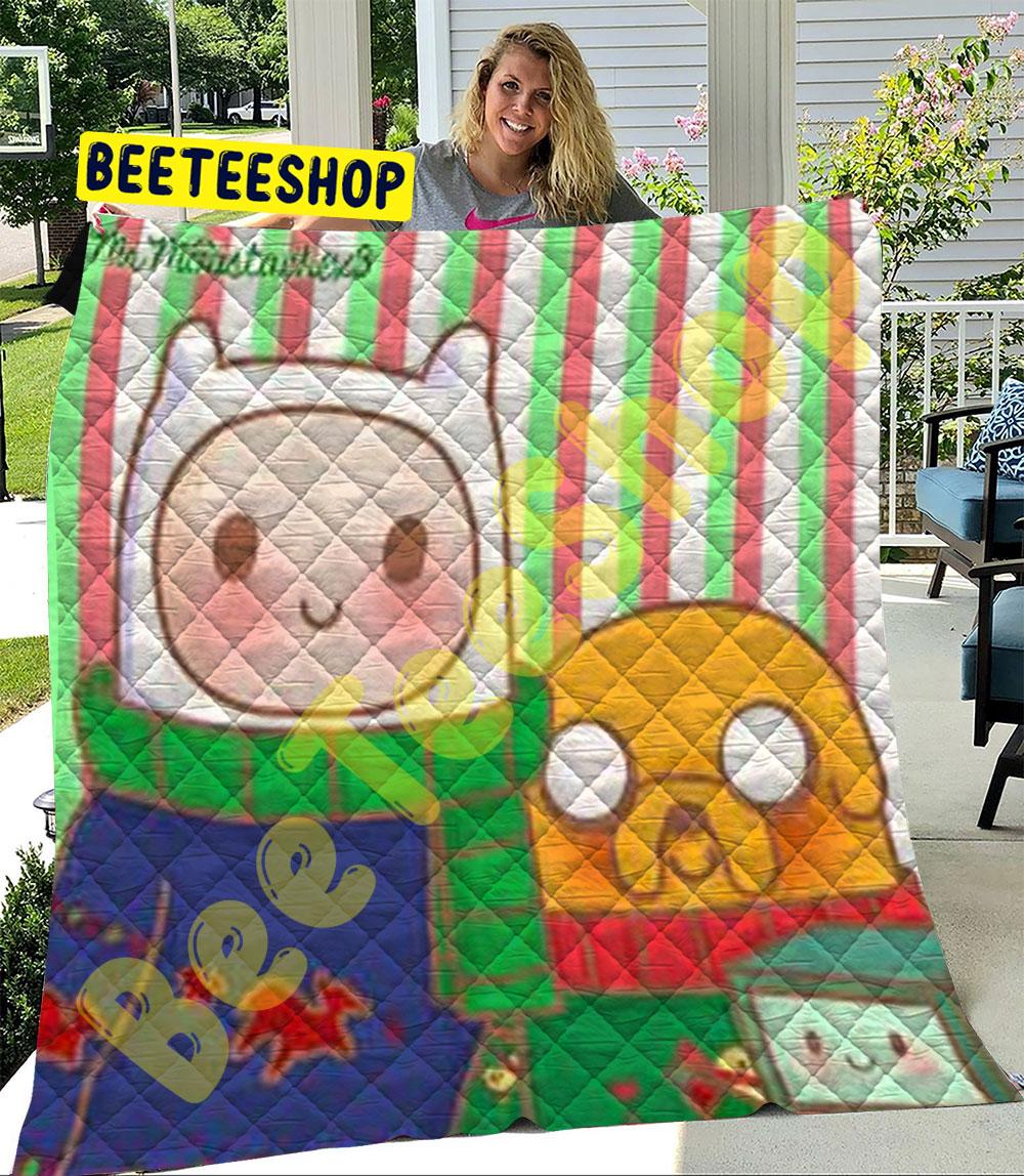 Adventure Time Christmas 14 Trending Quilt