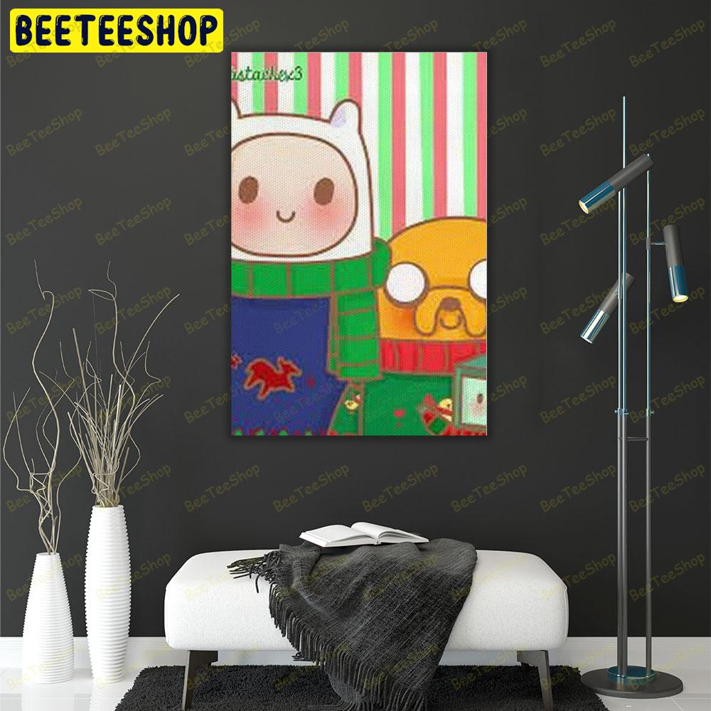 Adventure Time Christmas 14 Trending US Portrait Canvas