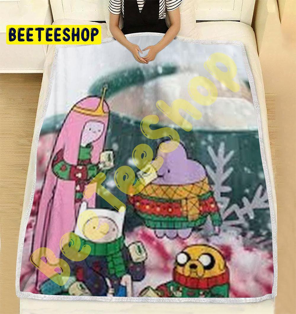 Adventure Time Christmas 15 Trending Blanket