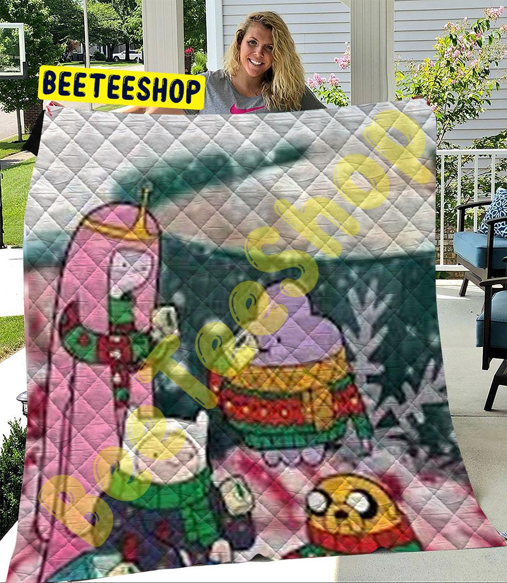 Adventure Time Christmas 15 Trending Quilt