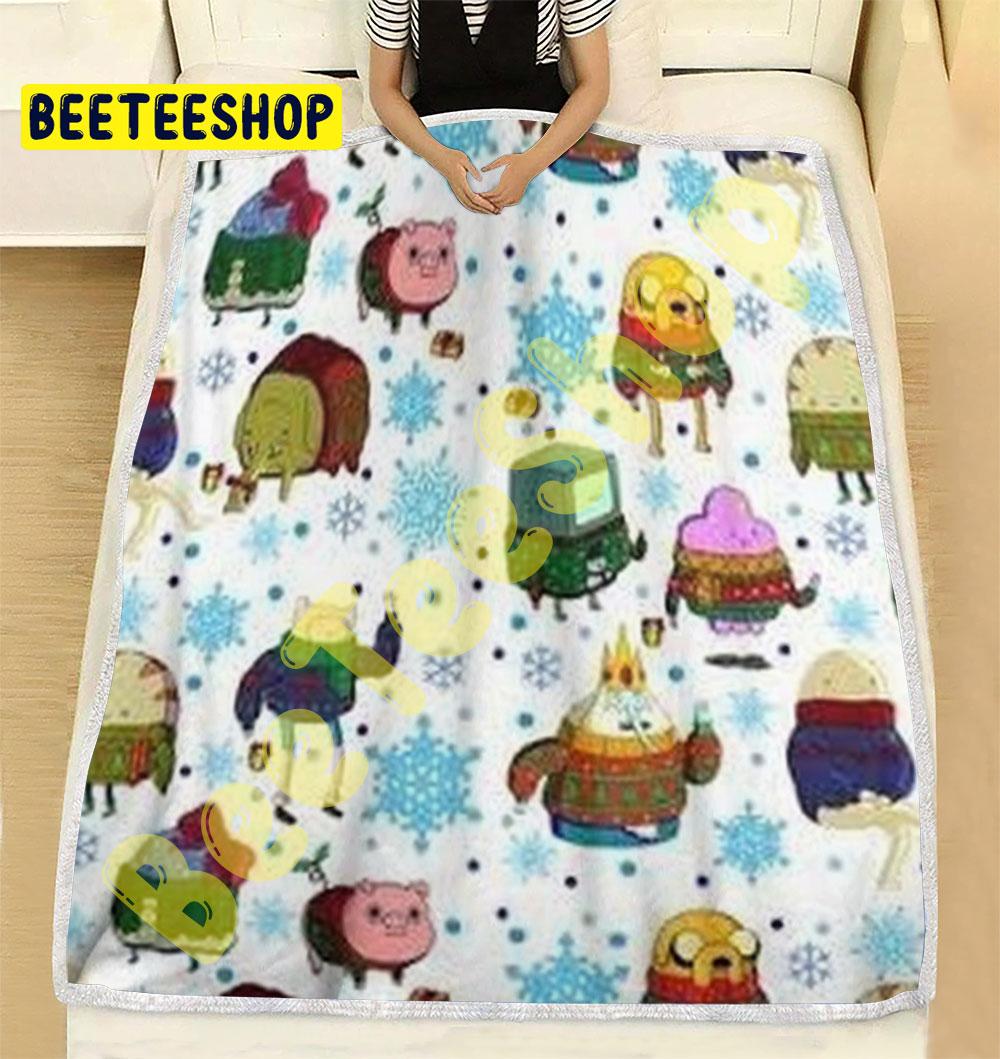 Adventure Time Christmas 29 Trending Blanket