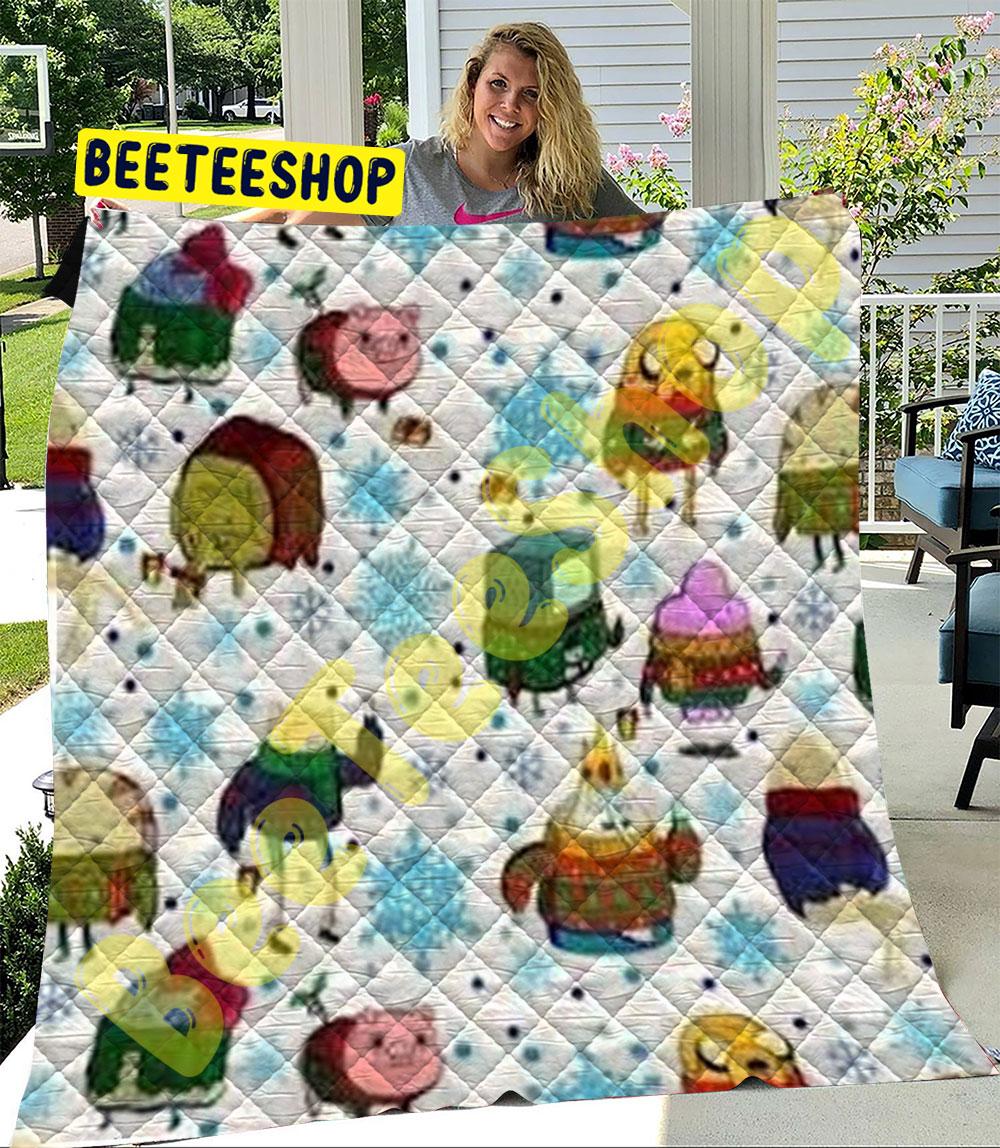 Adventure Time Christmas 29 Trending Quilt