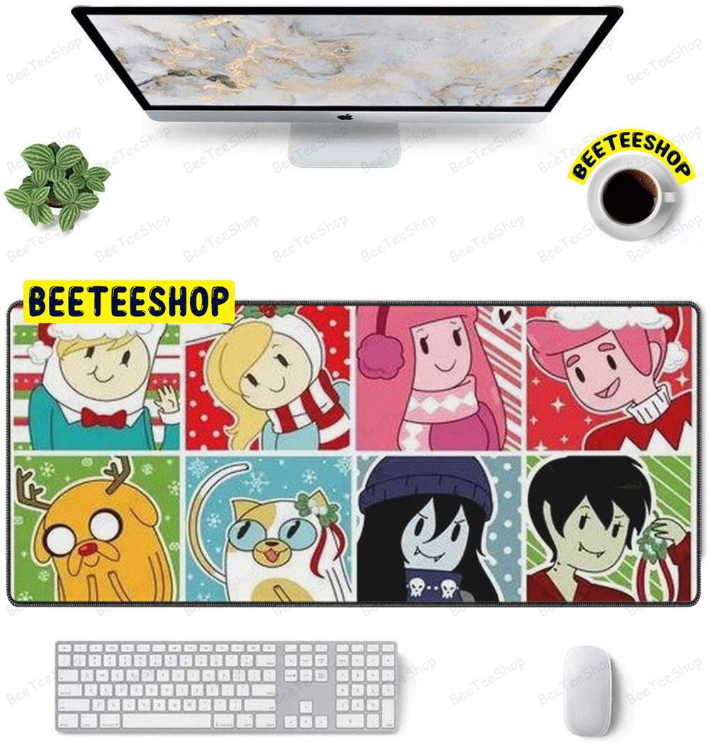 Art Adventure Time Christmas 3 Trending Mouse Pad