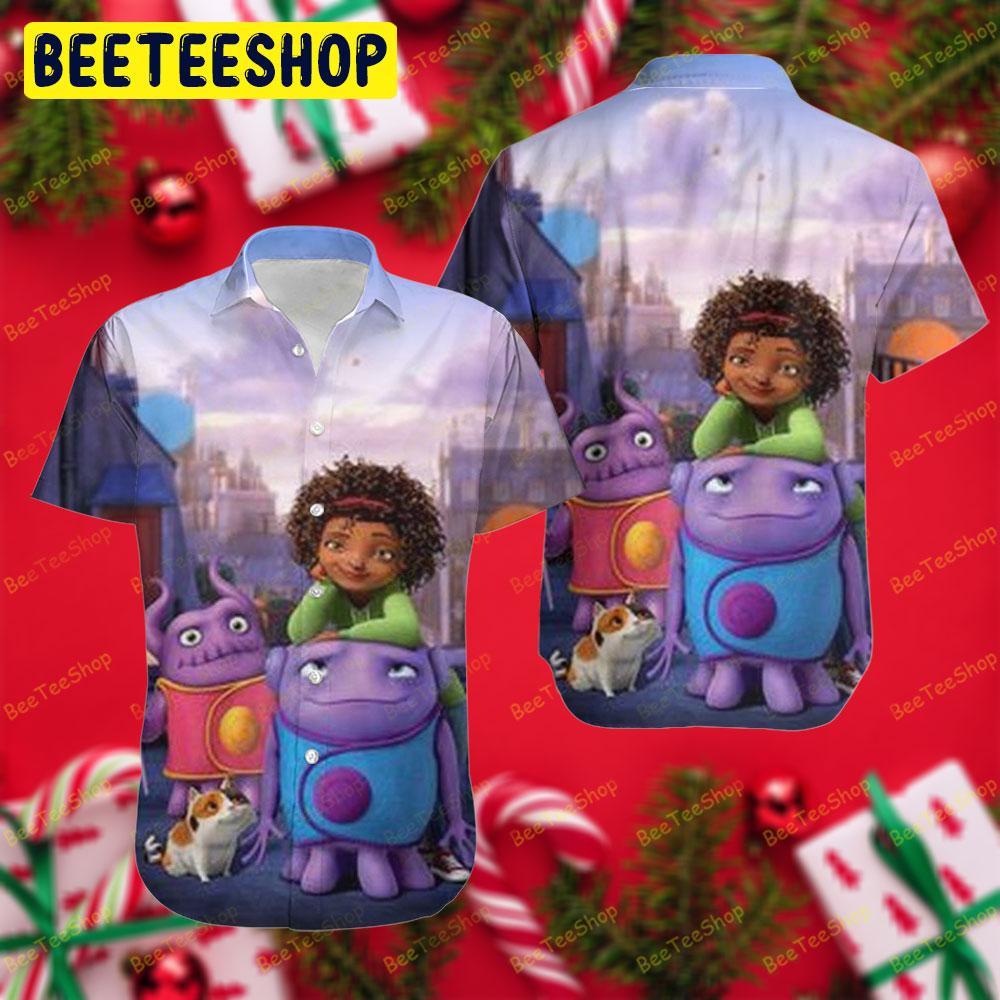 Art Dreamworks Home For The Holidays 2 Trending Hawaii Shirt