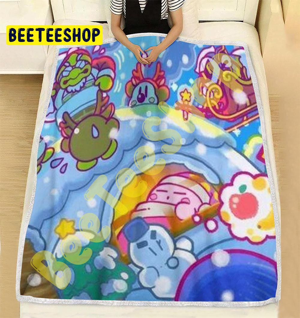 Art Kirby Christmas 3 Trending Blanket