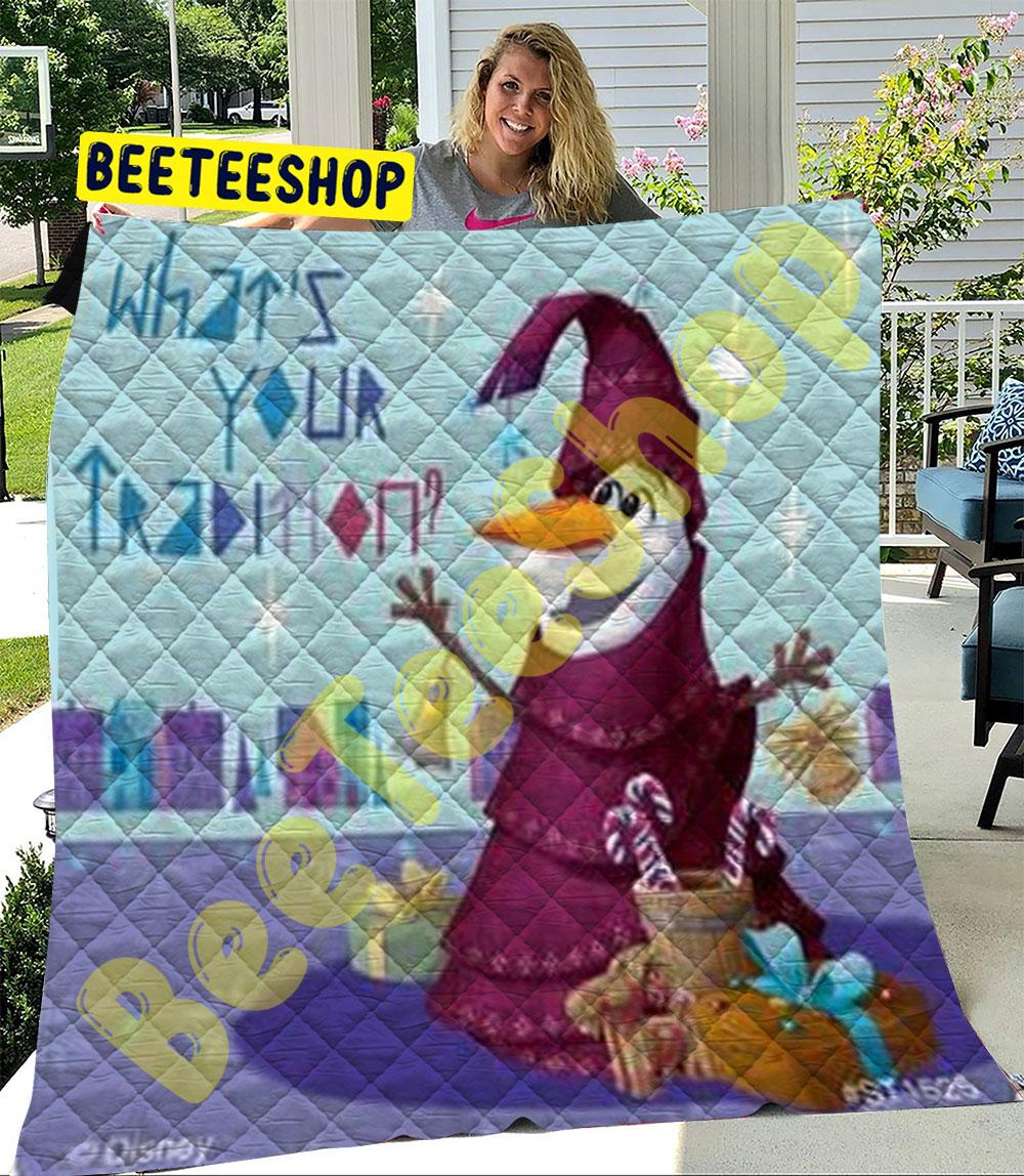 Art Olaf’s Frozen Adventure 03 Trending Quilt