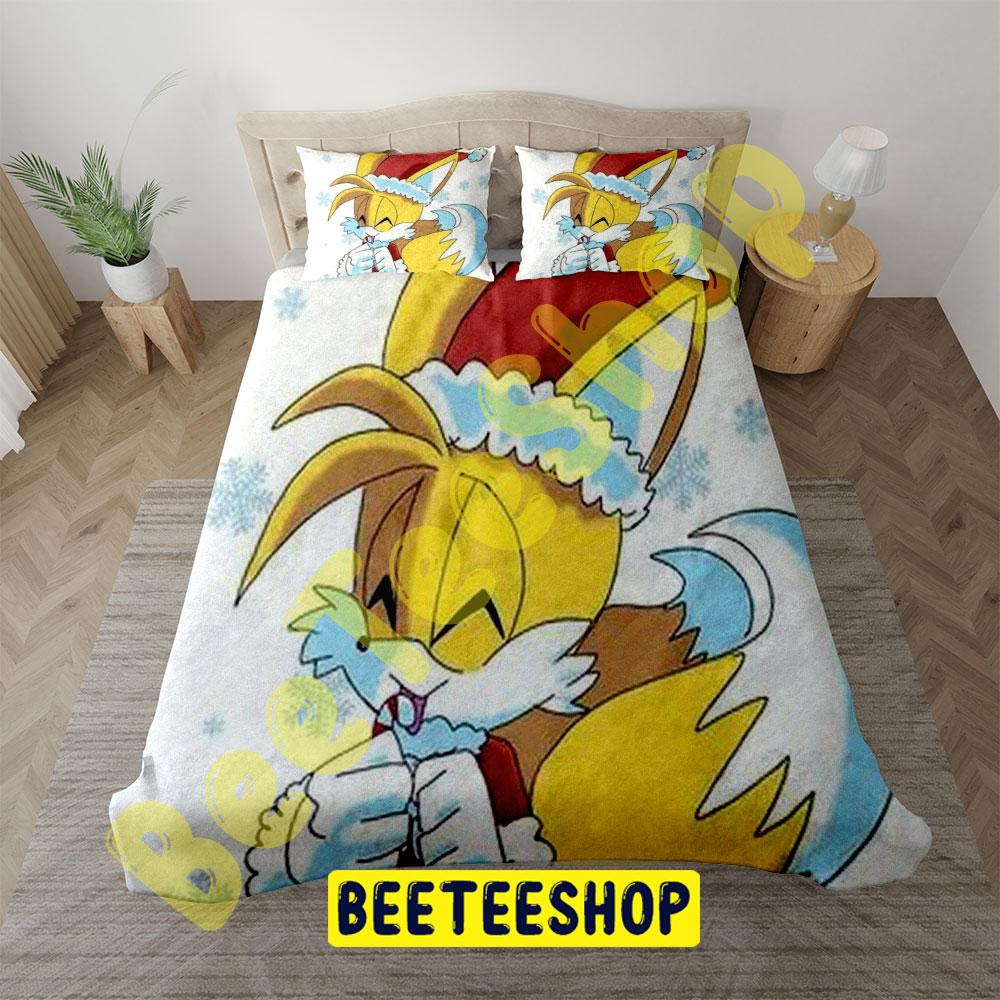 Art Sonic The Hedgehog Christmas 6 Trending Bedding Set