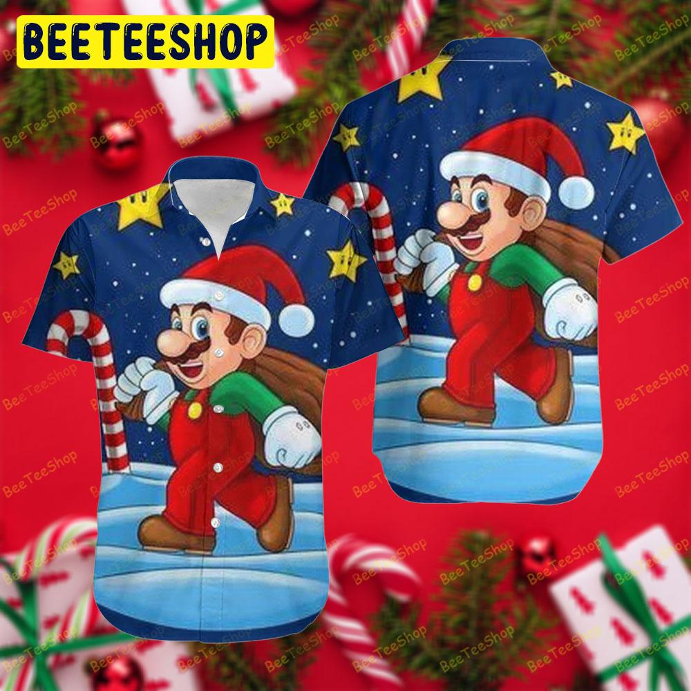 Art Super Mario Christmas 1 Trending Hawaii Shirt