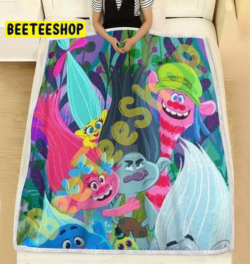 Art Trolls Holiday 05 Trending Blanket