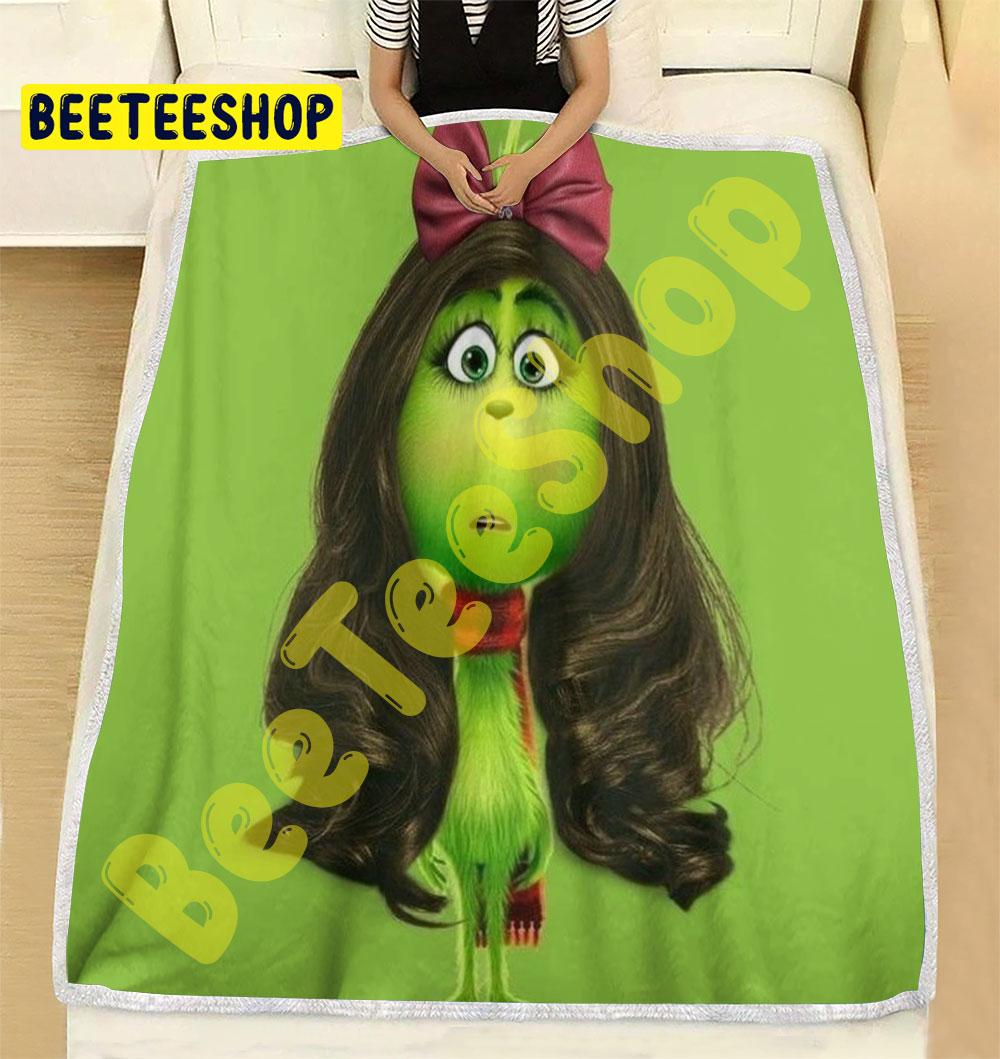 Baby Girl Grinch Trending Blanket