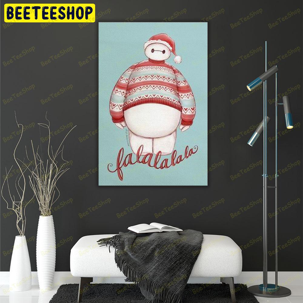 Baymax Christmas 04 Trending US Portrait Canvas