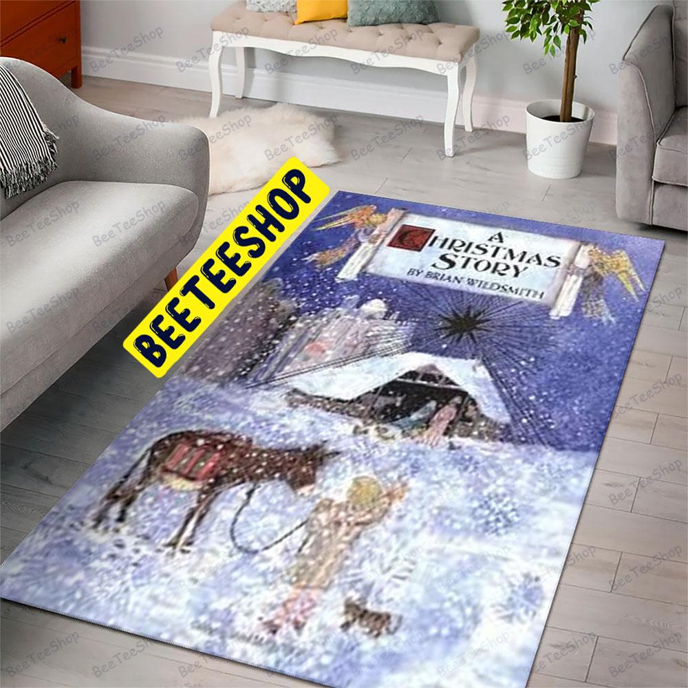 Beautiful Snow A Christmas Story Christmas Trending Rug Rectangle